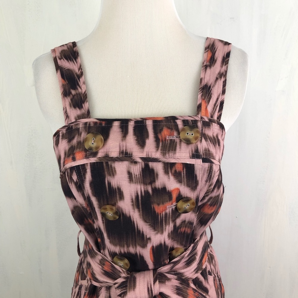NEW Cameo Collective Actuate Leopard Tie Top S 234 - Picture 2 of 8